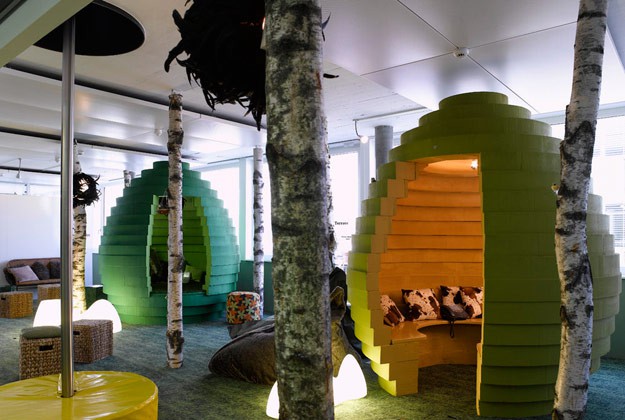 Las increíbles oficinas de Google en Zurich