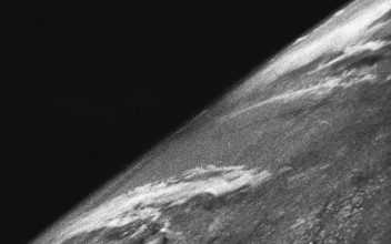 La primera fotografía de la Tierra que se tomó desde el espacio