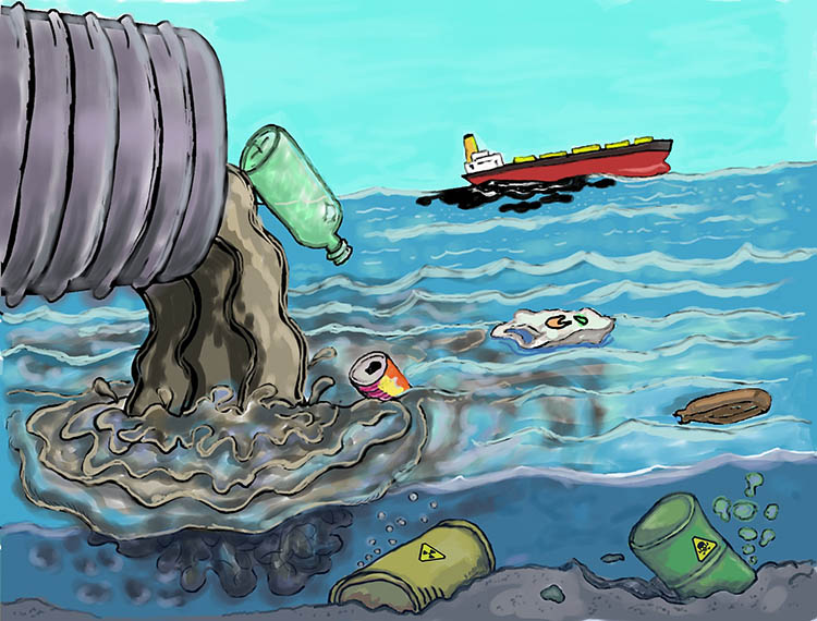 Contaminación de los Océanos