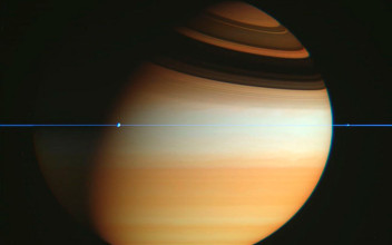 Espectacular imagen de Saturno sin sus anillos