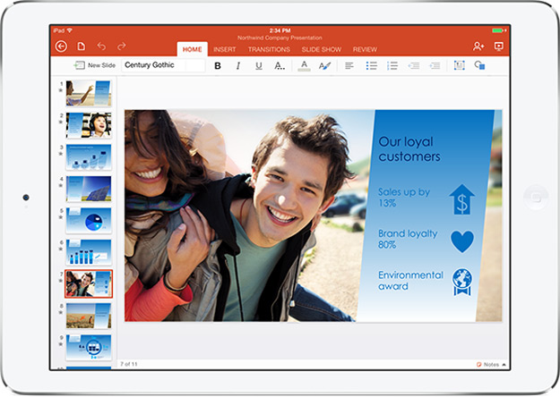 El nuevo Office táctil se va a lanzar antes en Android que en Windows 8