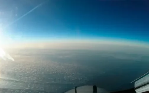 El trayecto en avión de Tokio a San Francisco resumido en sólo 83 segundos