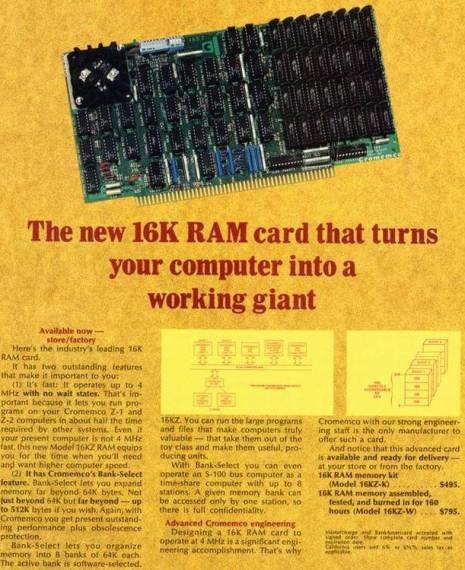 Pon 16K de RAM en tu PC y conviértelo en un gigante