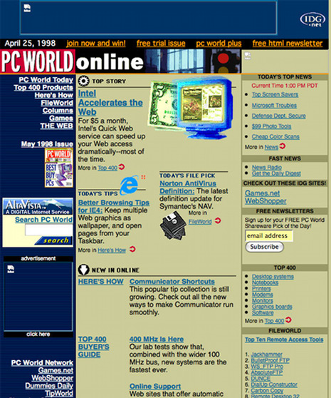 PC World en 1998