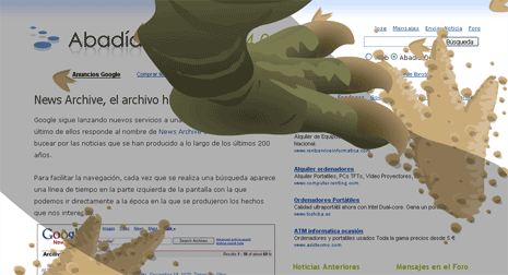 Abadía atacada Abadía atacada