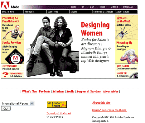Adobe en 1996