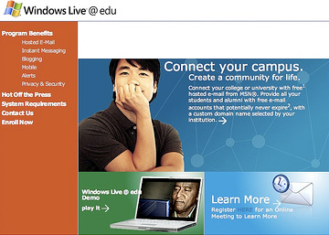 Anuncio de Windows Live Anuncio de Windows Live