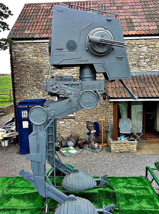 A la venta un AT-ST de Star Wars de tamaño casi real