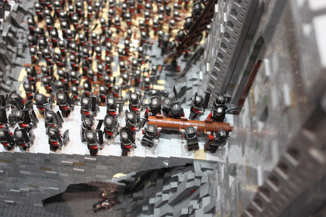 La Batalla del Abismo de Helm recreada con 150.000 piezas de Lego