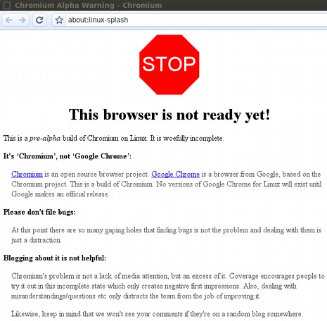 Google Chrome para GNU/Linux