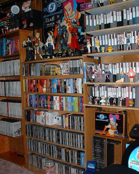 Colección de videojuegos y consolas