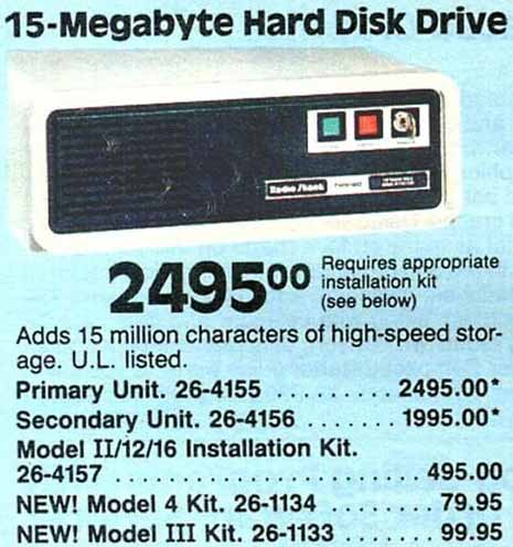 Disco Duro de 1980 Disco Duro de 1980