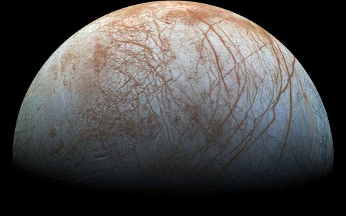 La imagen más detallada que se ha publicado nunca de la luna Europa