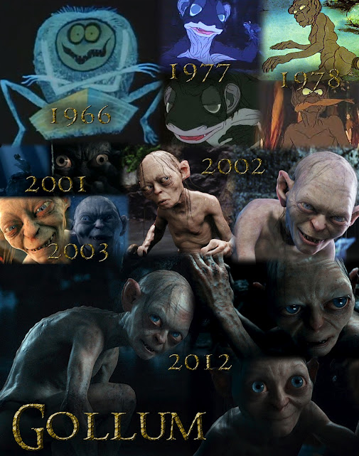 La evolución de Gollum