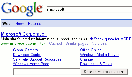 Google incorpora cuadros de búsqueda en los resultados de las propias búsquedas Google incorpora cuadros de búsqueda en los resultados de las propias búsquedas