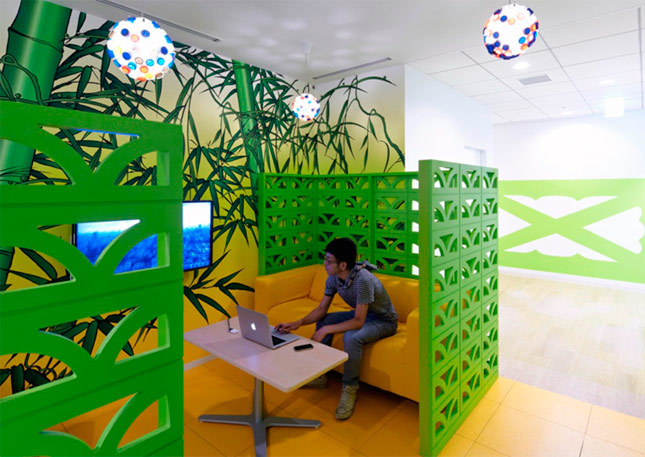 Las nuevas y espectaculares oficinas de Google en Tokio