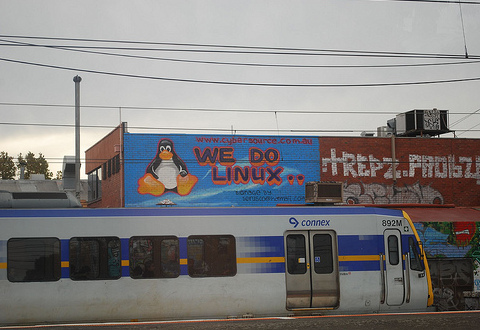 Grafitis sobre Linux