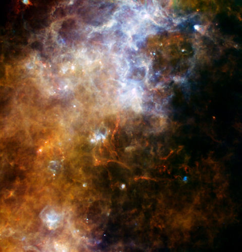 El Herschel muestra la Vía Láctea como nunca antes la habíamos visto El Herschel muestra la Vía Láctea como nunca antes la habíamos visto