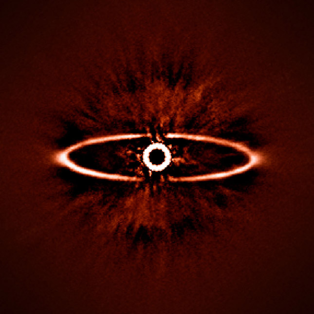 No es el Ojo de Sauron, sino la estrella HR 4796A