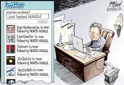 Si Kim Jong-Il tuviera una cuenta en Twitter...