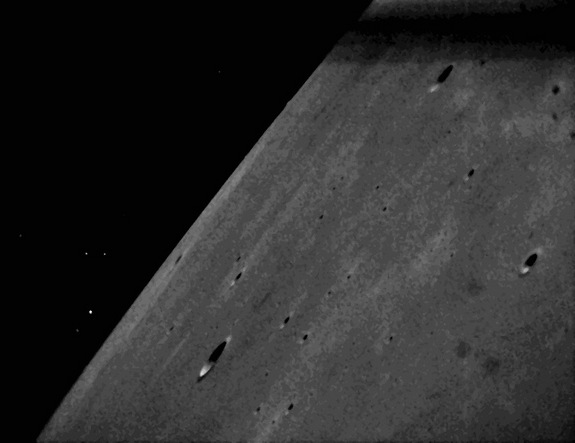 La sonda LADEE envía sus primeras fotografías de la Luna