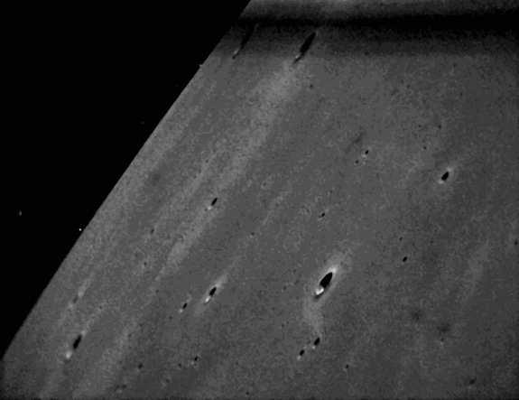La sonda LADEE envía sus primeras fotografías de la Luna
