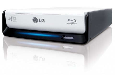 Grabadora externa Blu-ray LG BE08