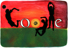 Logo de Google diseñado por Barbara Szpirglas