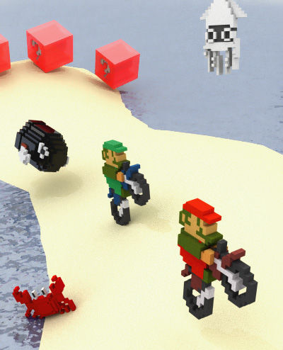 Mario Kart 3D Mario Kart 3D