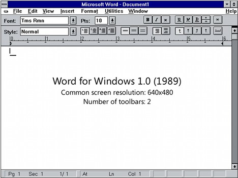 Microsoft Word Microsoft Word
