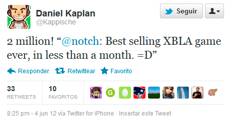 Tweet publicado por Kaplan