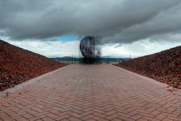 Monumento de homenaje a Nelson Mandela