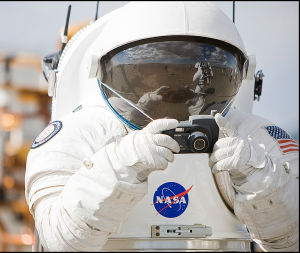 Traje espacial de la NASA en 2008