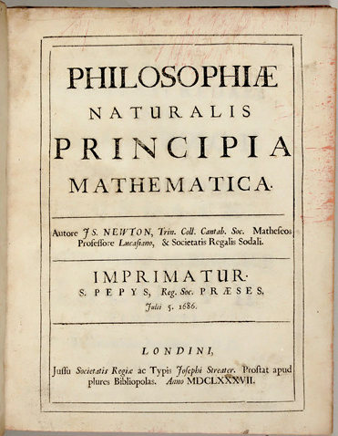 Philosophiae Naturalis Principia Mathematica