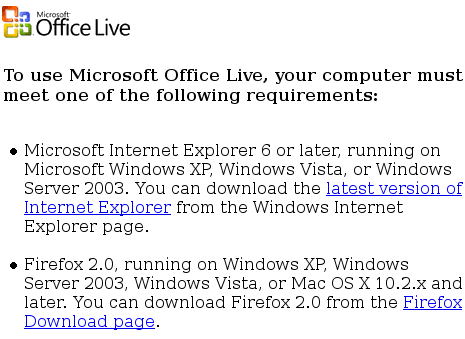 Microsoft Office Live Workspace Microsoft Office Live Workspace