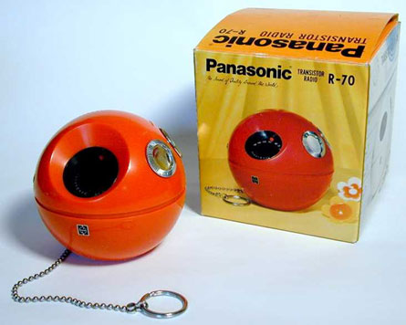 Radio R-70 de Panasonic