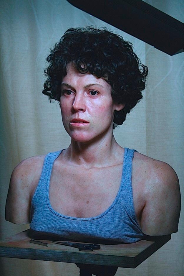 Ultra-realista escultura de Ripley (Alien)