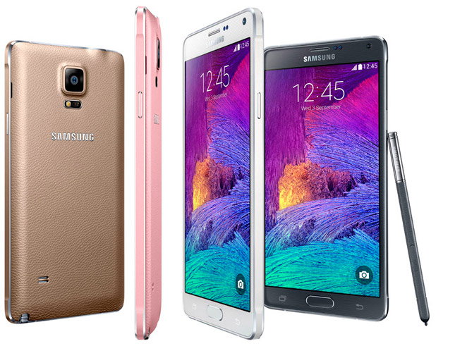 Samsung presenta el nuevo Galaxy Note 4