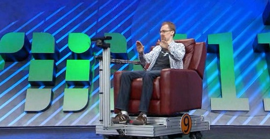Microsoft muestra un sillón similar a los que salían en Wall-E