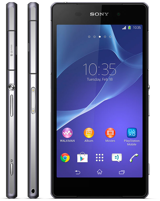 Sony presenta su nuevo buque insignia: el Xperia Z2