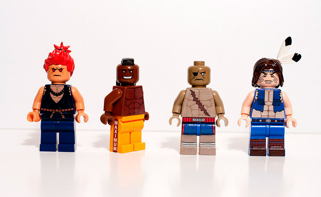 Personajes de Street Fighter en LEGO