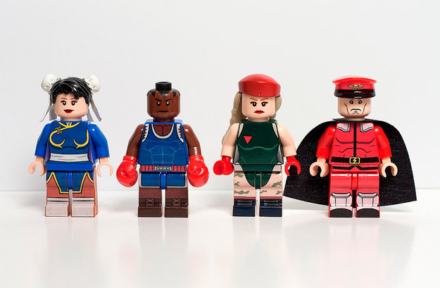 Personajes de Street Fighter en LEGO