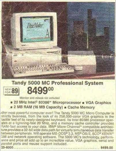 Tandy 5000 MC