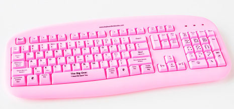 Teclado para rubias Teclado para rubias