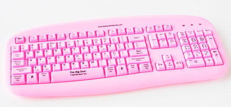 Teclado para rubias