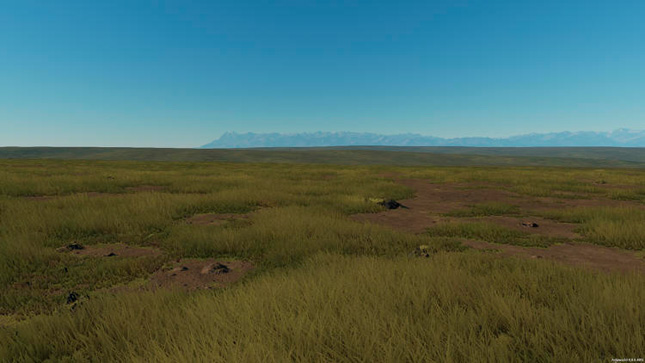La Tierra Media vista desde el espacio