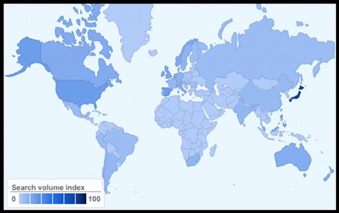 Popularidad de Twitter en el 2007