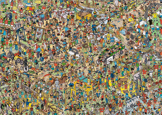 ¿Dónde está Wally? en versión GIF