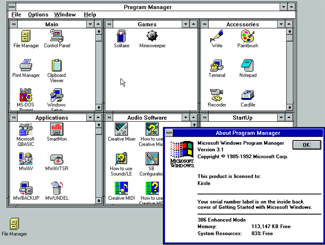 Windows 3.1