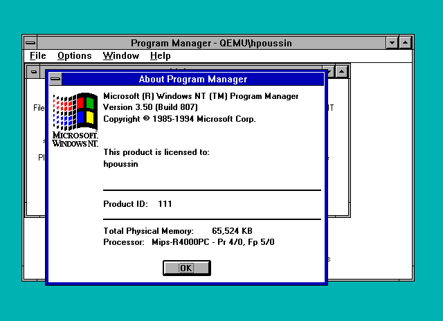 Windows NT 3.5